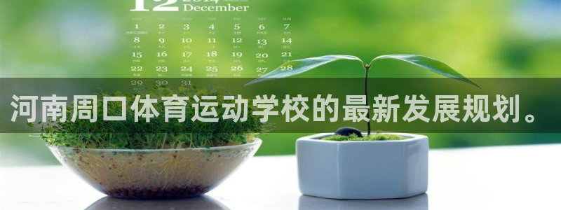 bbin视讯：河南周口体育运动学校的最新发展规划。