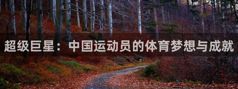 bbin视讯游戏官网：超级巨星：中国运动员的体育梦想与成就